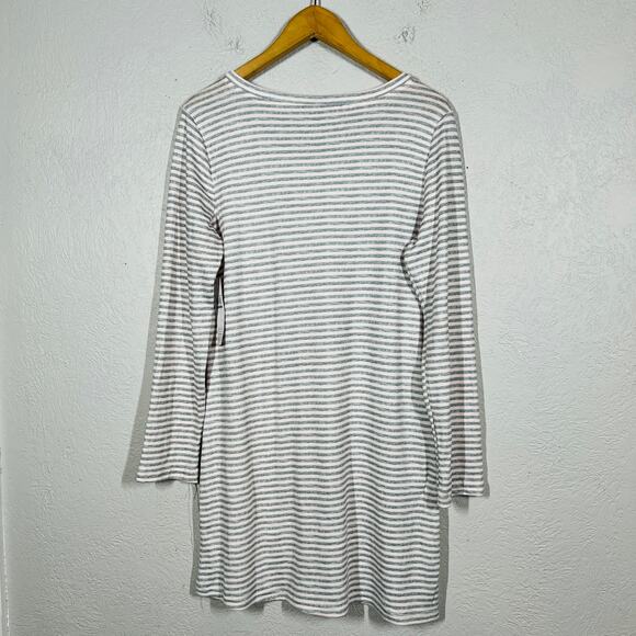 NEW! Marilyn Monroe Pajama Top Soft Long Sleeve Stripe Sleep Casual - M - Picture 3 of 6